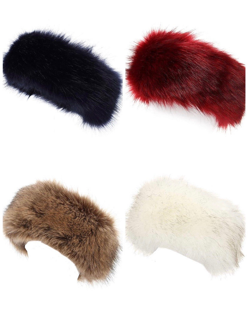 Fur head bands