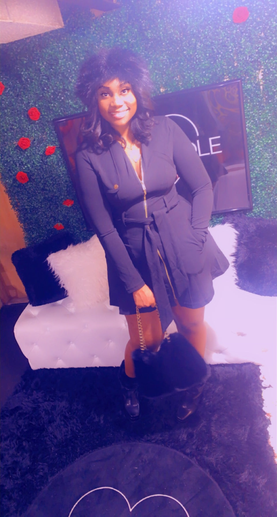 Late Nite Trench Dress