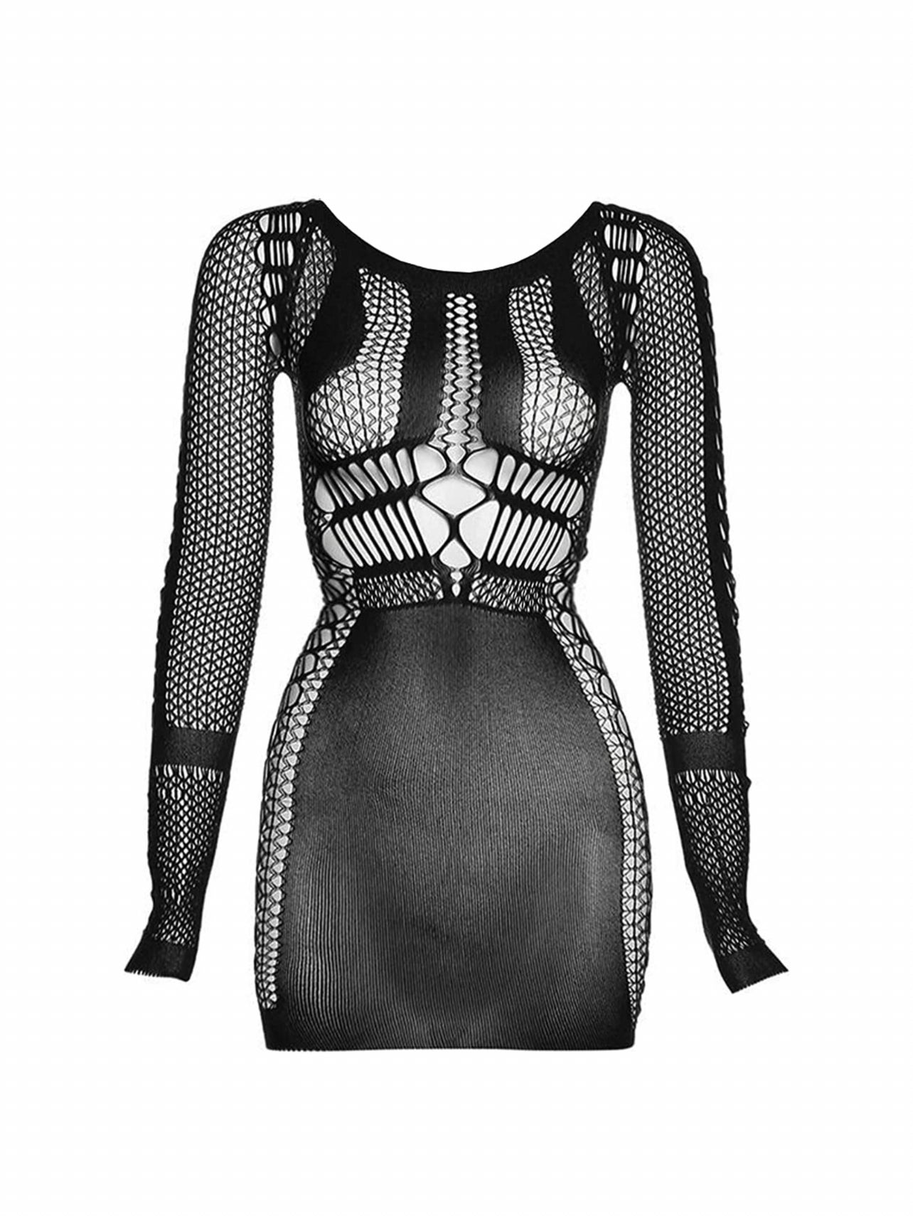Jaylah fishnet dress