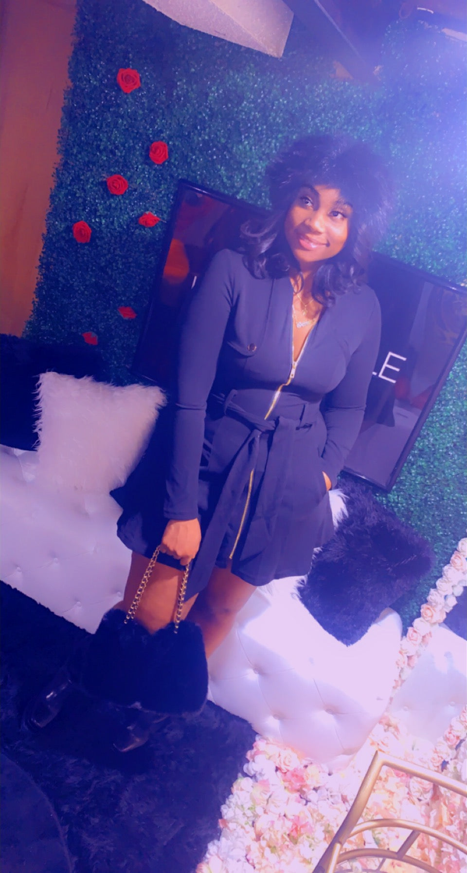 Late Nite Trench Dress