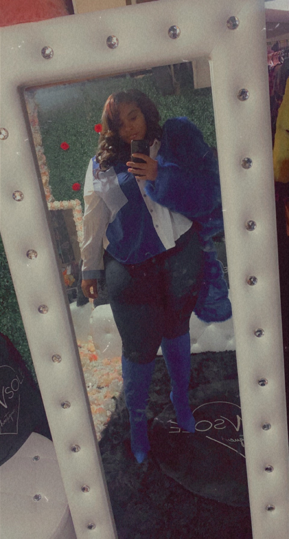 Big Blue Button down