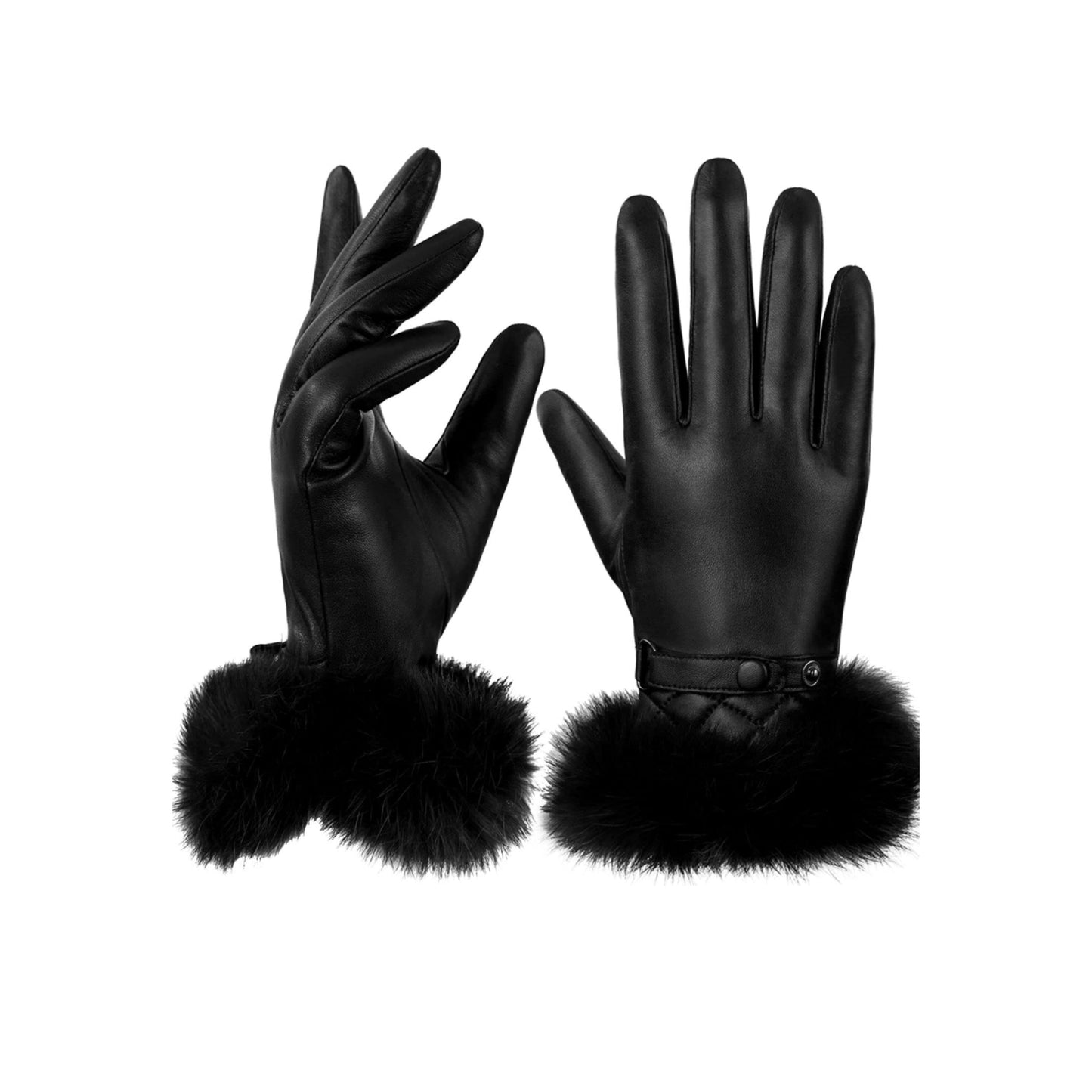 Leather gloves