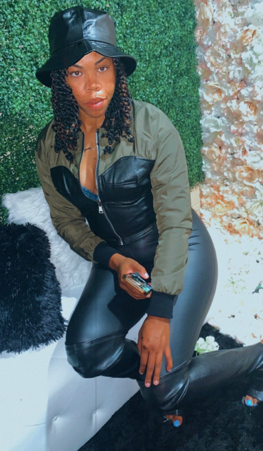 Raven bustier jacket