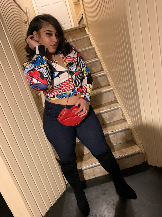 Lip service jacket