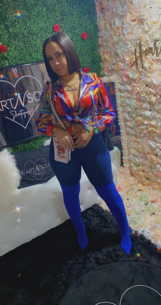 A night out top