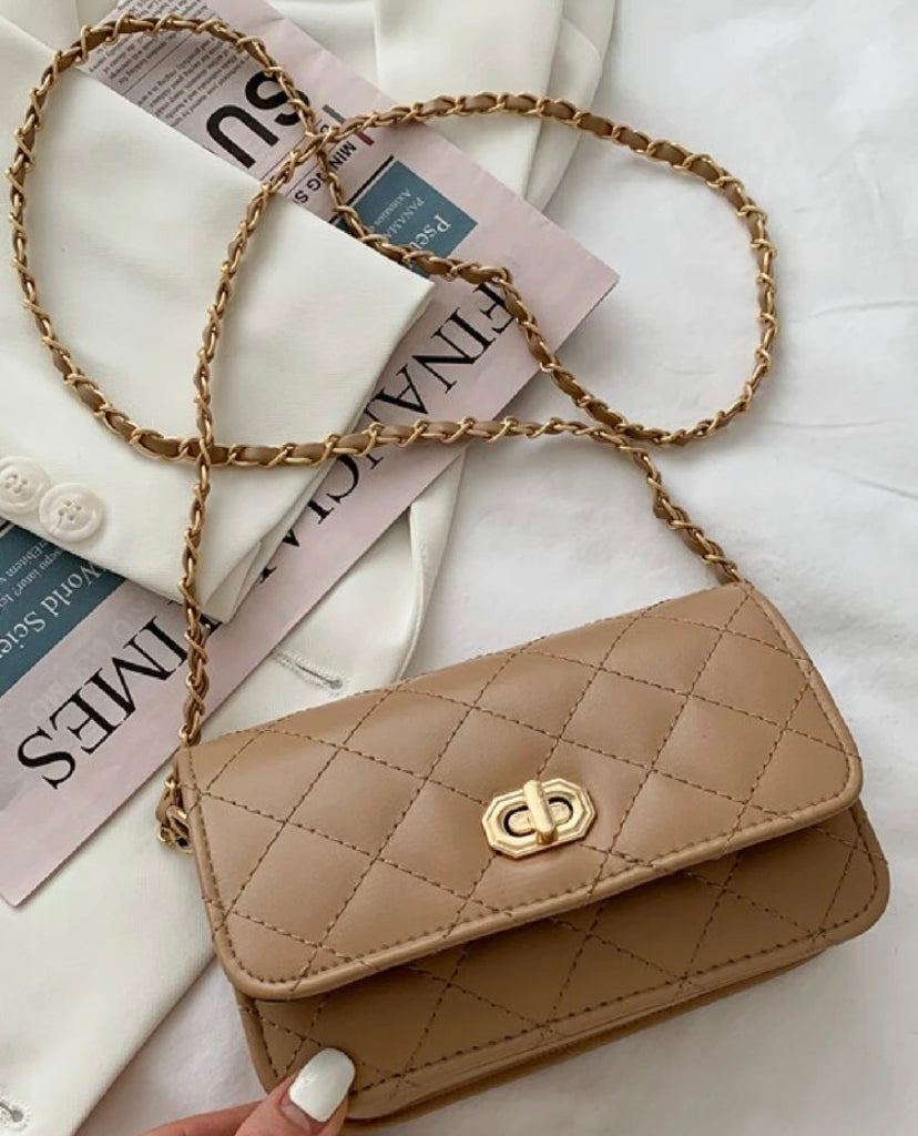 Tan purse