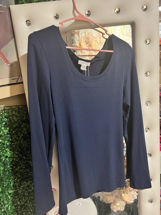 Navy shirt