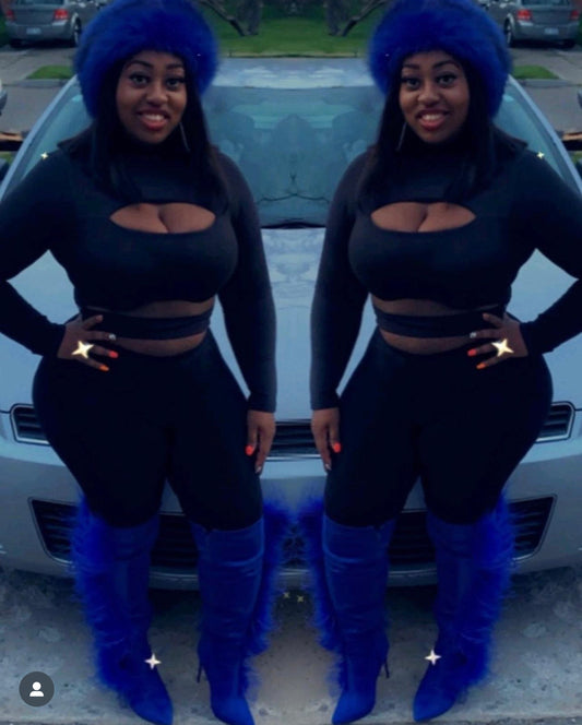 HeartNSole top (black)
